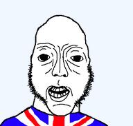 bald beard british flag lolcow no_glasses teeth union_jack variant:unknown // 406x387 // 7.3KB
