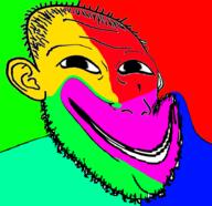 colorful deformed smile variant:kuzjak // 937x908 // 209.9KB