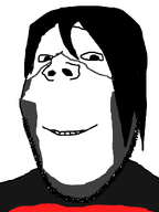 elster looking_at_you no_glasses robot_dyke_o_algo signalis smile stubble subvariant:wholesome_soyjak variant:gapejak // 600x800 // 15.3KB