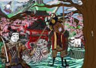 background black_skin bull carp dancing_swede dark_souls fish full_body japan lynching rope sakura_tree samurai sekiro skeleton subvariant:feralnigger total_nigger_death tranny variant:bernd variant:chudjak variant:cobson variant:feraljak variant:impish_soyak_ears video_game yasuke // 4096x2926 // 10.4MB