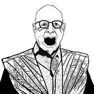 clothes ear glasses great_reset klaus_schwab no_teeth old open_mouth robe soyjak variant:schwabjak // 692x675 // 74.3KB