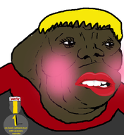 biting_lip black_skin lipstick nate red_lips subvariant:hunky_twink_sex_machine teeth variant:alicia wig yellow_hair zesty // 625x682 // 174.5KB