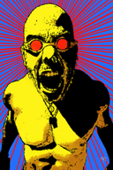 angry artist:termitesilva bald goggles necklace red_glasses shading shadows traced variant:cobson yelling yellow_skin // 736x1104 // 1.1MB