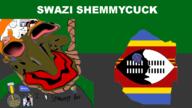 ack africa autism black_skin bloodshot_eyes discord doxxed eswatini flag:eswatini froot furry glasses hanging rope series:cucks_around_africa shemmy shemmycuck subvariant:chudjak_front subvariant:impish_amerimutt subvariant:neutralplier subvariant:spadeson trend:slopjak variant:chudjak variant:cobson variant:gapejak variant:impish_soyak_ears variant:markiplier_soyjak // 1280x720 // 319.6KB