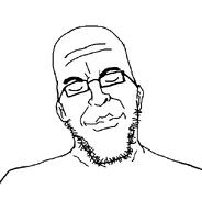 bald closed_eyes closed_mouth glasses pursed_lips stubble variant:epsteinjak white_background // 616x642 // 5.3KB