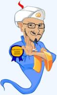 akinator arab award brown_skin facial_hair genie robe smug turban variant:soyak // 389x646 // 176.2KB