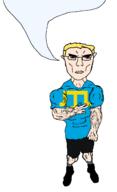 blond buff clothes crimean_tatar flag flag:crimean_tatar speech_bubble speech_bubble_empty subvariant:chudjak_front subvariant:unbotheredchud trend:aryan variant:chudjak vein white_skin yellow_hair // 981x1608 // 75.0KB