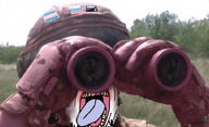 binoculars faggot flag:russia flag:transgender_pride_flag meme nas:gigachad open_mouth patch russo_ukrainian_war soldier stubble tranny ukraine variant:bernd variant:troonjak white_skin