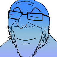 blue_skin calm eyes_closed glasses nose stubble transparent_background trend:calm variant:wolfjak // 999x999 // 439.3KB
