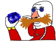 2soyjaks arm chaos_emerald closed_mouth clothes dr._eggman ear gem glasses hand holding_gem holding_object mustache pointing round_glasses sega smile sonic_(series) soyjak variant:holdjak variant:impish_soyak_ears video_game // 818x603 // 188.6KB