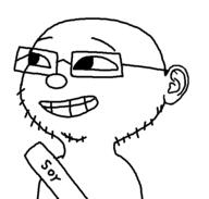 beard glasses grin soy variant:mintson // 566x540 // 8.9KB