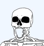 bone open_mouth ribcage series:skeletonjaks skeleton skull soyjak template transparent_background variant:scientolojak // 560x592 // 11.2KB