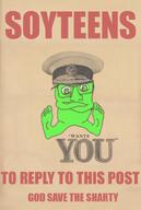 british general limeade_(user) meta:namefags propaganda propaganda_poster subvariant:condiment variant:feraljak world_war_1 // 539x800 // 237.0KB
