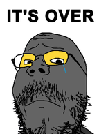 beard closed_mouth crying glasses its_over looking_at_you sad soot soyjak soyjak_party stubble subvariant:mustached_gapejak text // 478x640 // 56.7KB