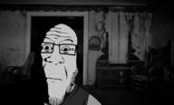 alternate camera fnaf_(fangame) fnaw fnaw_3 glasses jacket living_room mouth_closed ominous variant:markiplier_soyjak // 814x491 // 257.5KB