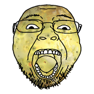 glasses io jupiter looking_at_you moon open_mouth series:spacejaks solar_system soyjak space stubble variant:bernd // 1200x1125 // 1.1MB