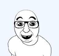 big_eyes deformed glasses looking_at_you missing_teeth series:kidjaks smile subvariant:perrito_bueno transparent_background variant:el_perro_rabioso // 427x400 // 4.9KB