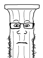 closed_mouth eyebrows glasses looking_at_you meta:not_oc neutral nose pillar stubble subvariant:neutralplier variant:markiplier_soyjak white_background white_skin // 600x800 // 16.9KB