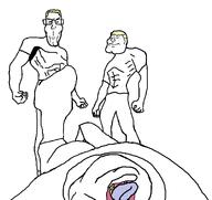 black_and_white blond clothes comic comics cool dark dc_comics dead defeated duo europe european_union hero invincible invincible_(show) mark marvel nordic nordic_chad omni_man open_mouth powerful scream slavic soyjak strong subvariant:euroaryan subvariant:mexiaryan superhero superman superpower team template tshirt variant:meximutt viltrum white_background white_shirt white_skin // 1692x1592 // 168.7KB