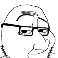 animated glasses ponpon poyopoyo smile smug soyjak stubble variant:smugjak // 287x400 // 267.4KB