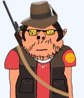 australian clothes hat red_team series:muttverse sniper sniper_(tf2) subvariant:aussiemutt subvariant:impish_amerimutt subvariant:tongamutt team_fortress_2 variant:chudjak variant:impish_soyak_ears // 877x1025 // 212.2KB