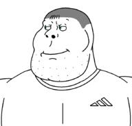 a10_eyes adidas mewing shaved slavic smile subvariant:slavaryan subvariant:slavmutt template variant:meximutt // 888x849 // 14.7KB