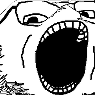 distorted glasses no_eyebrows no_nose open_mouth soyjak squished stubble variant:gapejak // 435x325 // 29.8KB