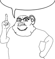 black_woman ear fat glasses meta:namefags olgol_(user) series:fusionjaks series:proud_olgolians speech_bubble subvariant:olgolstein subvariant:proud_olgolian subvariant:sassy_brandon subvariant:sassy_olgolian variant:brandon variant:cobson variant:fatpony variant:meximutt white_background // 717x762 // 72.0KB