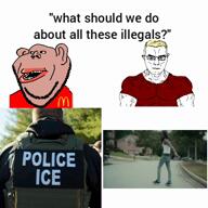 amerimutt illegal_immigrants meta:tagme mutt nigger police rap subvariant:impish_amerimutt subvariant:muscular_chud variant:chudjak variant:impish_soyak_ears video // 480x480, 11.8s // 2.5MB