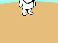 animated ear full_body irl snow soyjak stubble subvariant:wholesome_soyjak sun variant:gapejak variant:impish_soyak_ears video ween // 408x302, 21.6s // 1.4MB