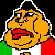 angry brown_skin clothes fat flag flag:mexico hair lips mexico meximutt obese outline pixel_art satoko_houjou(namefag) soyjak variant:meximutt // 200x200 // 3.7KB