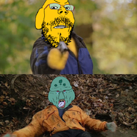 blue_skin crying dead glasses holding_gun jannies janny meme meta:namefags namefags sopranos subvariant:mustached_gapejak tear the_sopranos track_suit trevor_(user) variant:disgusting_trevorcreature variant:gapejak yellow_skin // 719x720 // 849.6KB