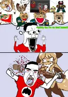 ack anti_furry_cringe averi baseball_bat blood coinslot eyes_popping fiddleafox fox furry furry_artist furry_aryan furry_female furry_fox green_eyes greentext meta:gore murder nikocado_avocado subvariant:chudplier subvariant:patrick subvariant:waow subvariant:wewjak variant:bernd variant:chudjak variant:gapejak variant:impish_soyak_ears variant:soyak // 1000x1432 // 996.0KB