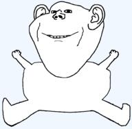 Artist:Mr_Thou closed_mouth hand hands_up looking_at_you naked shaved smile subvariant:pissbaby template transparent_background variant:impish_soyak_ears // 1480x1452 // 112.2KB