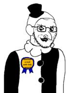 award clothes costume grin hat makeup ominous smilling terrifier top_hat variant:soyak // 497x662 // 12.5KB