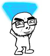 diamond gem glasses smile stubble subvariant:toon_cobson variant:cobson // 1280x1434 // 211.4KB