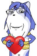 fox heart holding_heart krystal starfox subvariant:wholesome_soyjak variant:gapejak // 676x1021 // 104.2KB