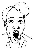 clothes ear hair open_mouth soyjak variant:unknown // 1458x2048 // 175.1KB