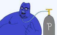 'p angry beard blue_skin discord eyebrows fat looking_at_you nasal_cannula oxygen_cylinder pointing transparent_background variant:whalejak whale white_eyes // 1461x900 // 33.5KB