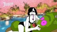baby belus bikini deformed distorted girl green_skin juicy ligger lizard pickle pickle_rick pink pink_eyes pool riding slovakia slovakian subvariant:nathaniel variant:gapejak vizdom // 1280x720, 36.1s // 7.0MB