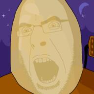 Cobson_face angry autism avatarfag chuddy commando indie open_mouth risk_of_rain // 721x720 // 47.6KB