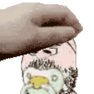 animated baby glasses pacifier petting small_eyes soyjak stubble variant:gapejak white_skin // 112x112 // 30.0KB