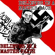 ak-47 arabic_text clothes facemask glasses swastika uniform variant:chudjak // 799x800 // 322.1KB