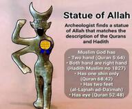 allah award demon glasses islam meta:tagme open_mouth shitskin soyjak state stubble text ugly variant:markiplier_soyjak // 1080x895 // 194.1KB