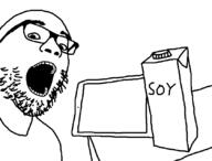 clothes glasses open_mouth soy soyjak stubble table tablet variant:unknown // 839x640 // 16.9KB