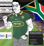 closed_mouth fact flag google informative jersey rugby smile south_africa sports stadium subvariant:muscular_chud2 variant:chudjak white_skin wikipedia_article world_cup // 1024x1068 // 1.1MB