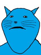animal blue cat cat_ear ear soyjak subvariant:impish_meowjak variant:impish_soyak_ears whisker // 598x800 // 11.8KB
