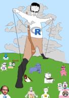 angry artist:sectionalism basic_(programming_language) big_brain bjarne_stroustrup brain brainlet c++ cecil_rhodes child clothes coffee cup drinking elephant fat fortran go_(programming_language) gun hanging holding_object holyc i_love india java javascript large_brain money monster_energy php python_(programming_language) r_(programming_language) rifle rust_(programming_language) scratch snoo straw string subvariant:chudjak_front subvariant:impdrink tank_top the_rhodes_colossus tranny tusk variant:bernd variant:chudjak variant:feraljak variant:impish_soyak_ears variant:shirtjak // 5605x7938 // 2.6MB