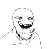 open_mouth soyjak stubble variant:feraljak yoba_face // 1500x1500 // 38.6KB