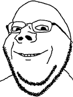 1soyjaks aliased bald beard black_eyes glasses grin meta:not_a_duplicate meta:template nose stubble teeth template variant:impish white_sclera // 598x800 // 9.9KB